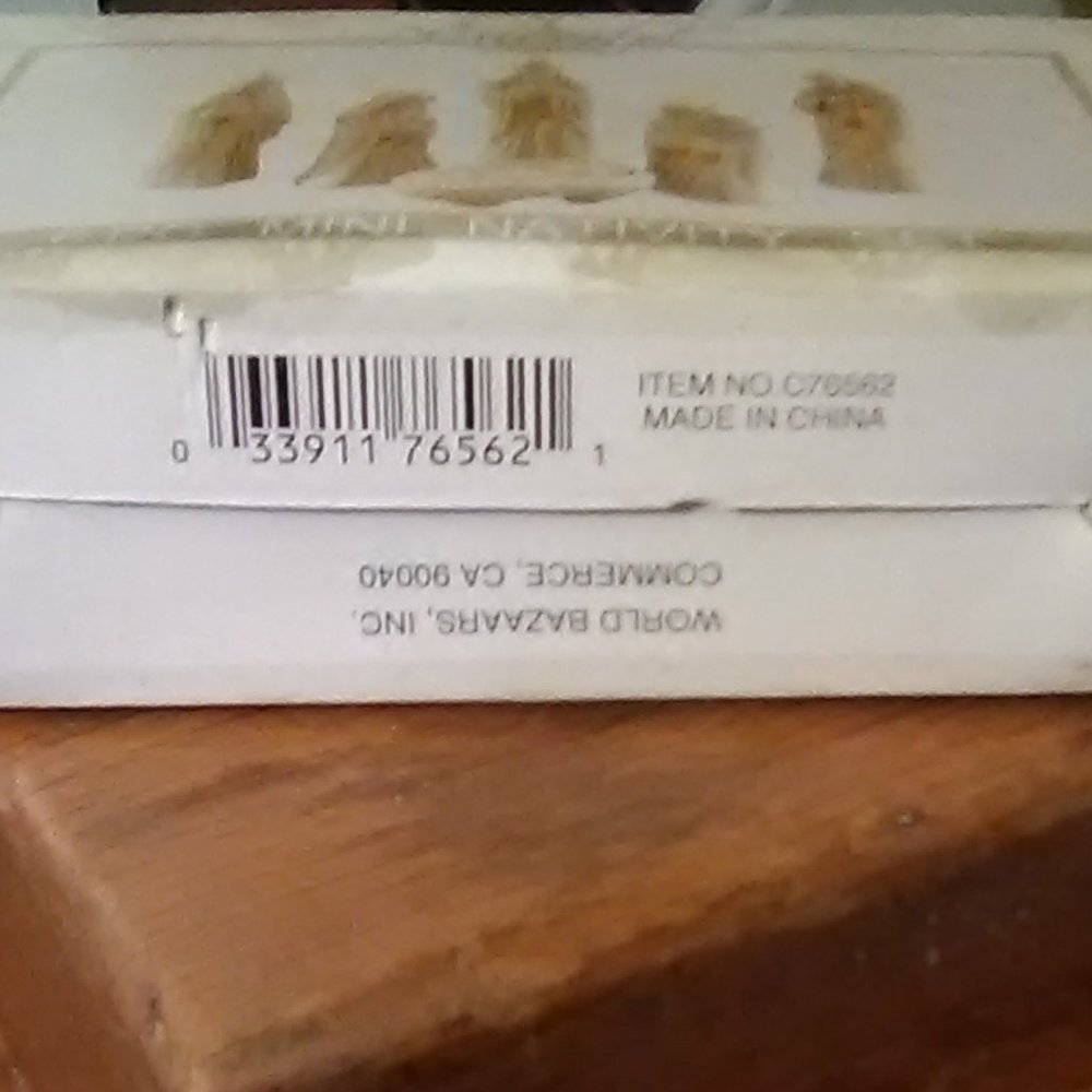 Mini Nativity Set/6-pc - Picture 12 of 13